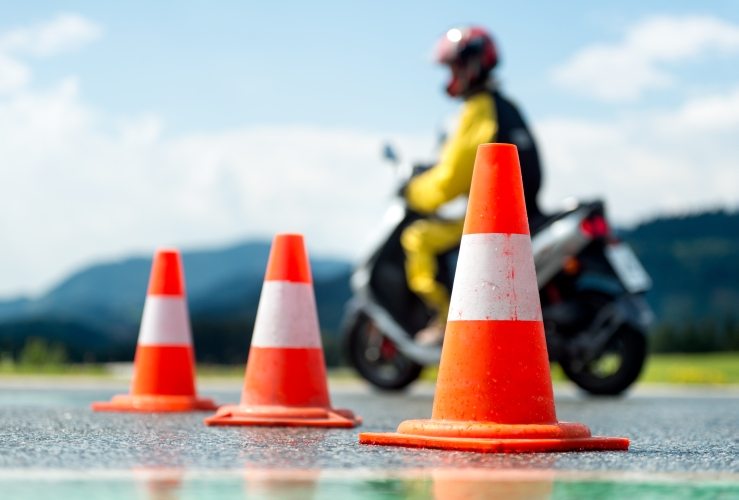 booking a motorcycle test